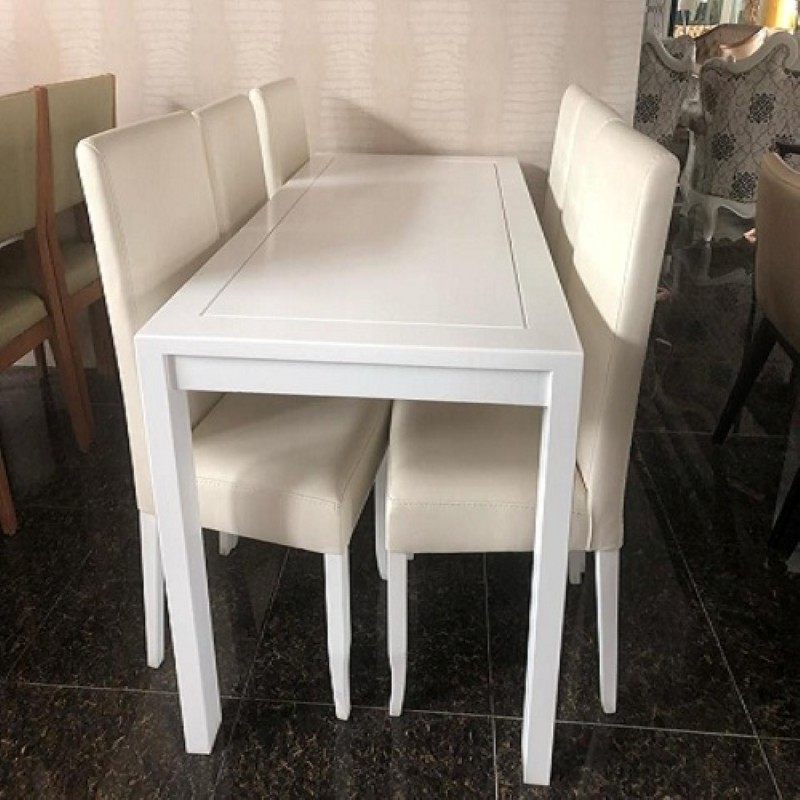 Bộ bàn ghế ăn gỗ tần bì mẫu 01